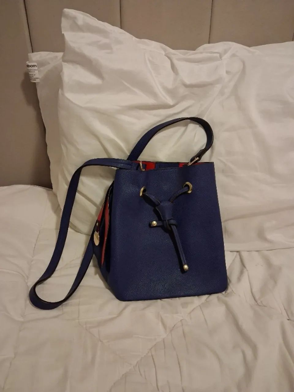Bolsa saco azul - Foto 2