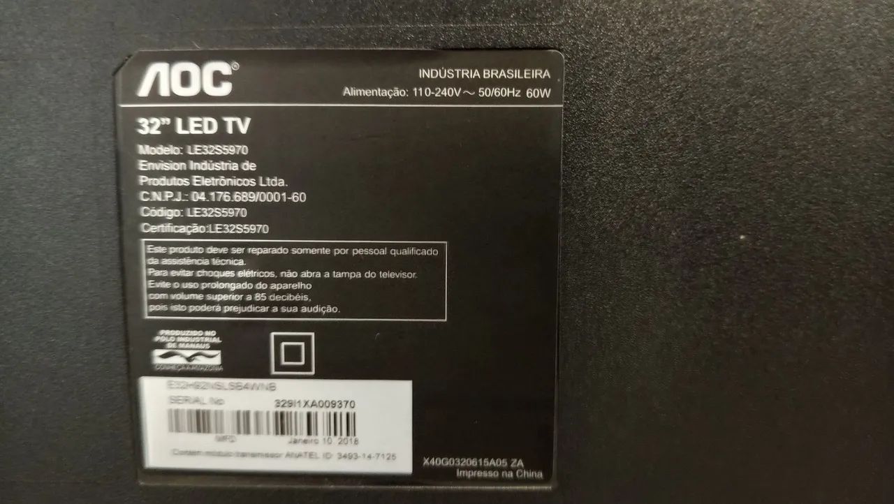 Televisão "AOC 32 Led" - Foto 3