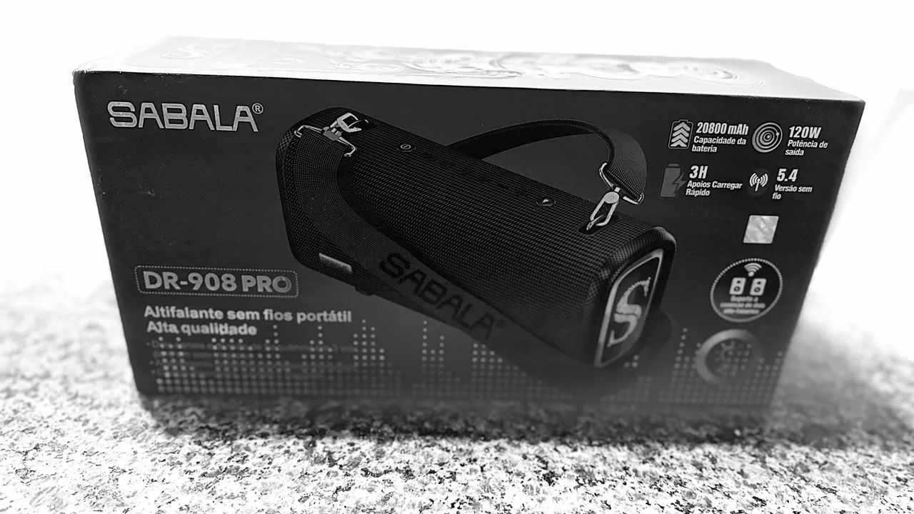 Boombox Sabala Dr908 PRO - simplesmente nova !!! - Foto 3
