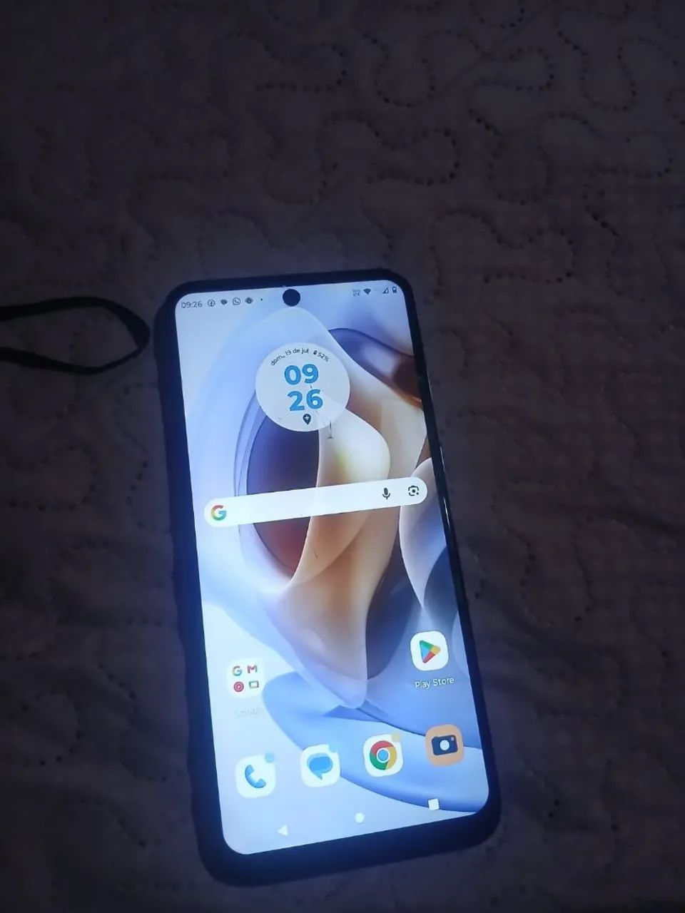 MotoG 31 tela trincada 