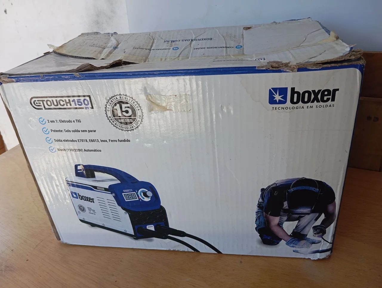 Máquina de solda Boxer 150bv