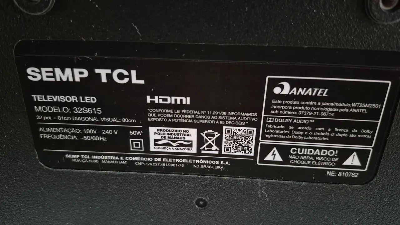 TV TCL 32 polegadas (ver descrição) - Foto 2