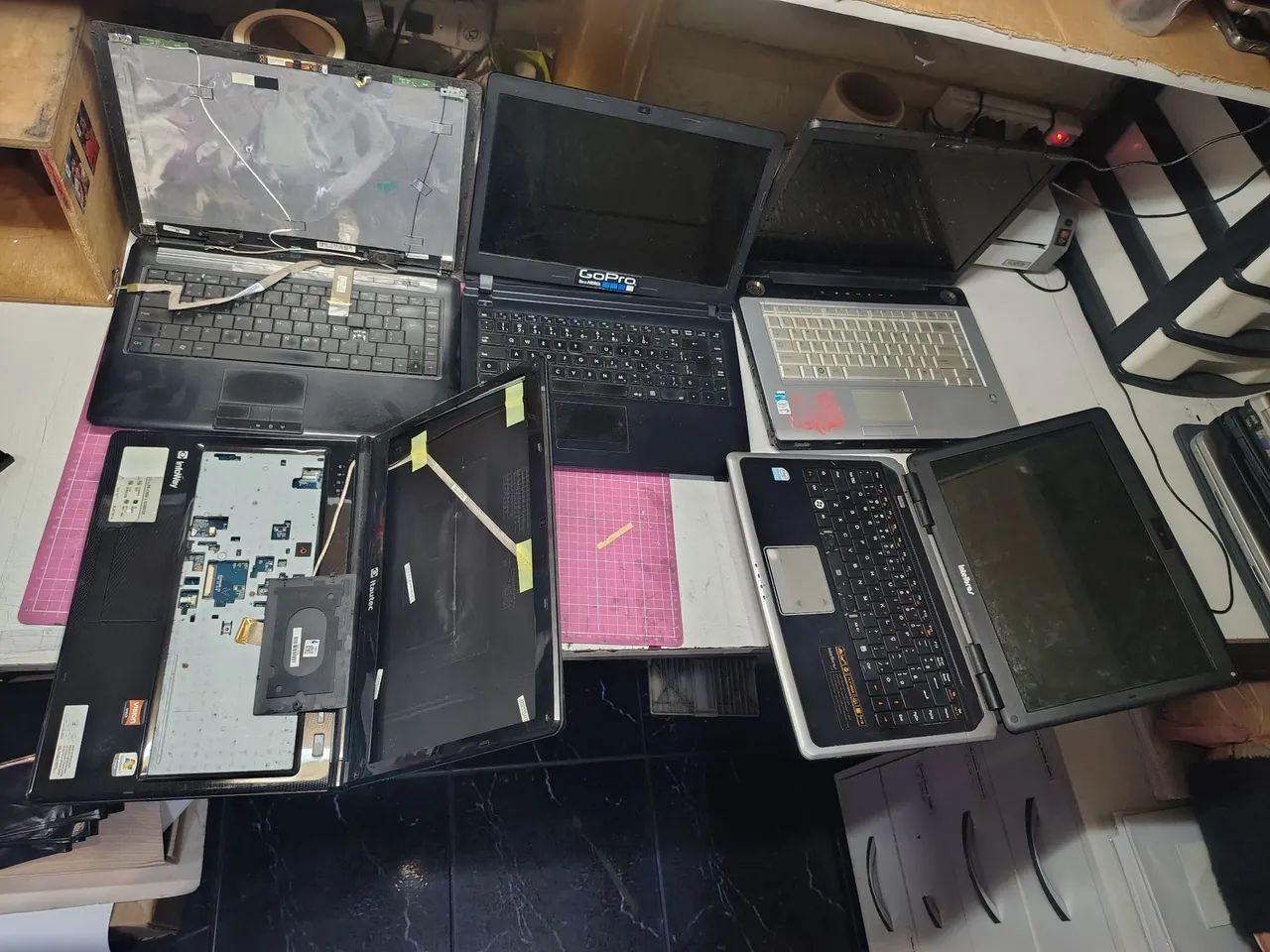 Lote com 20 sucatas de Notebook - Foto 4