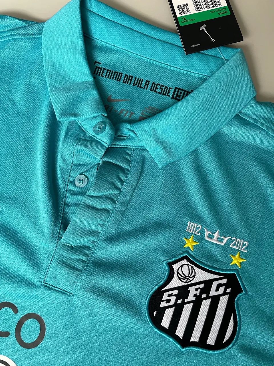 Camisa Santos 2012 azul  - Foto 5
