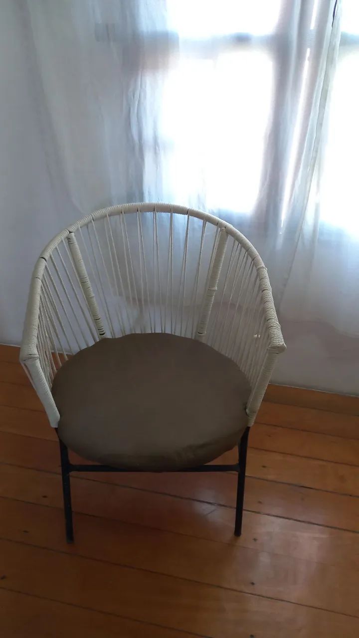 Cadeira de decoração 