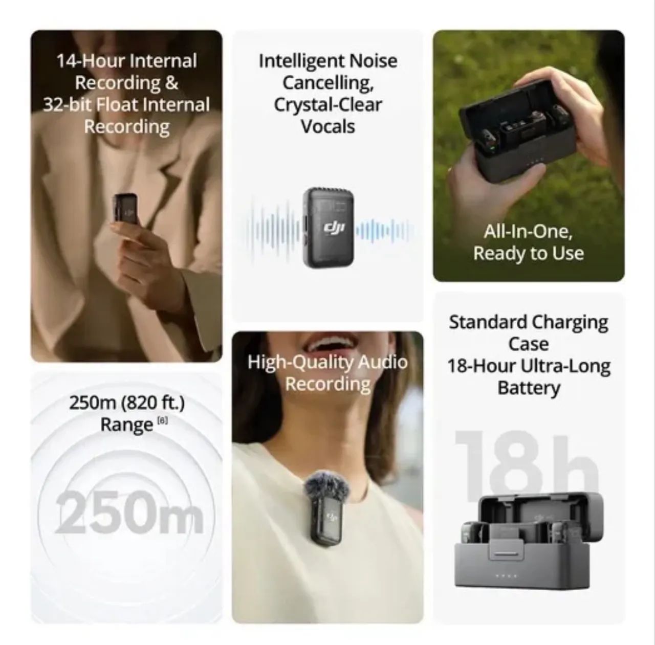 Microfones DJI Mic2  - Foto 2