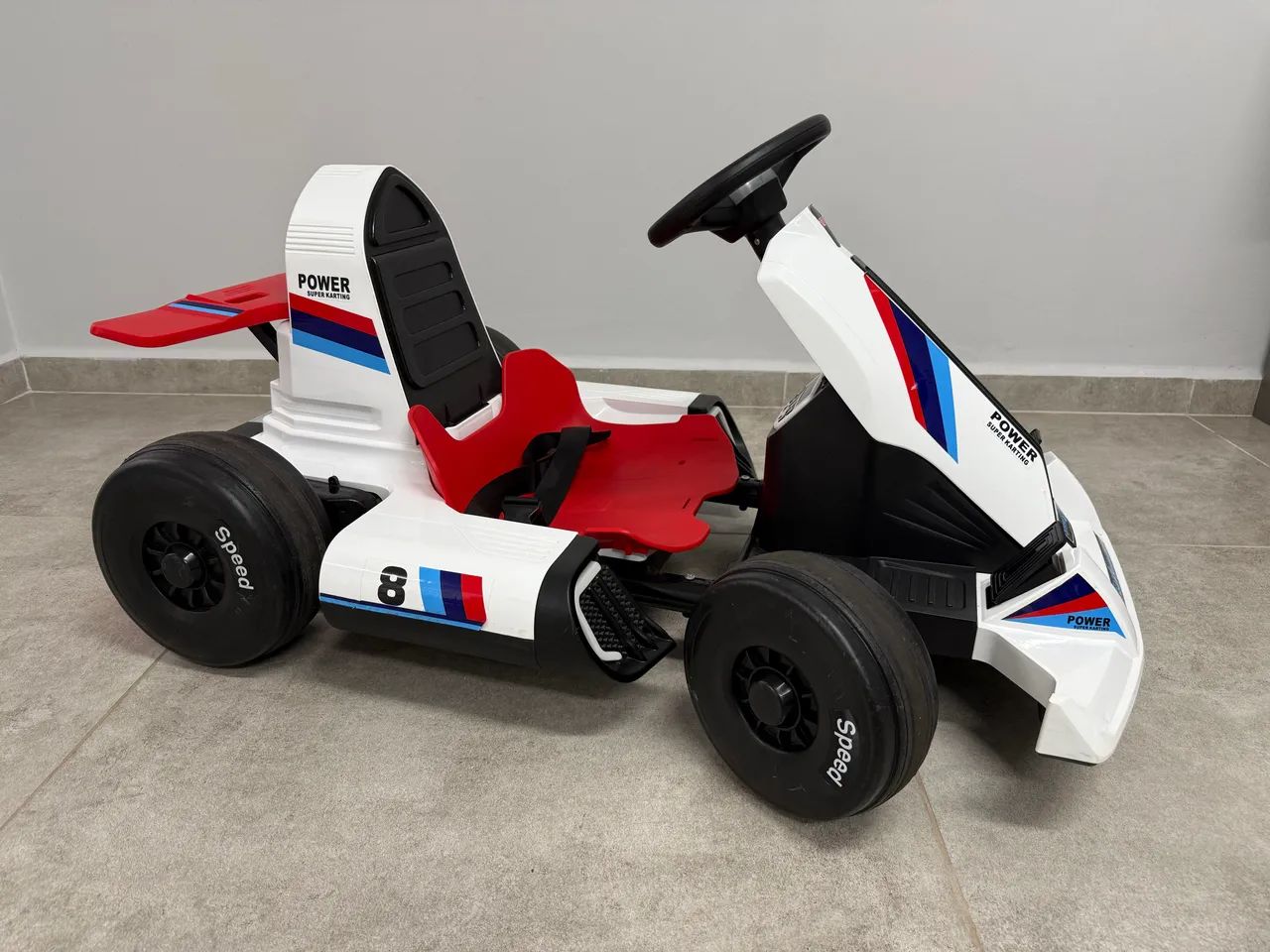 Mini Kart Elétrico Infantil Bandeirante - Foto 3