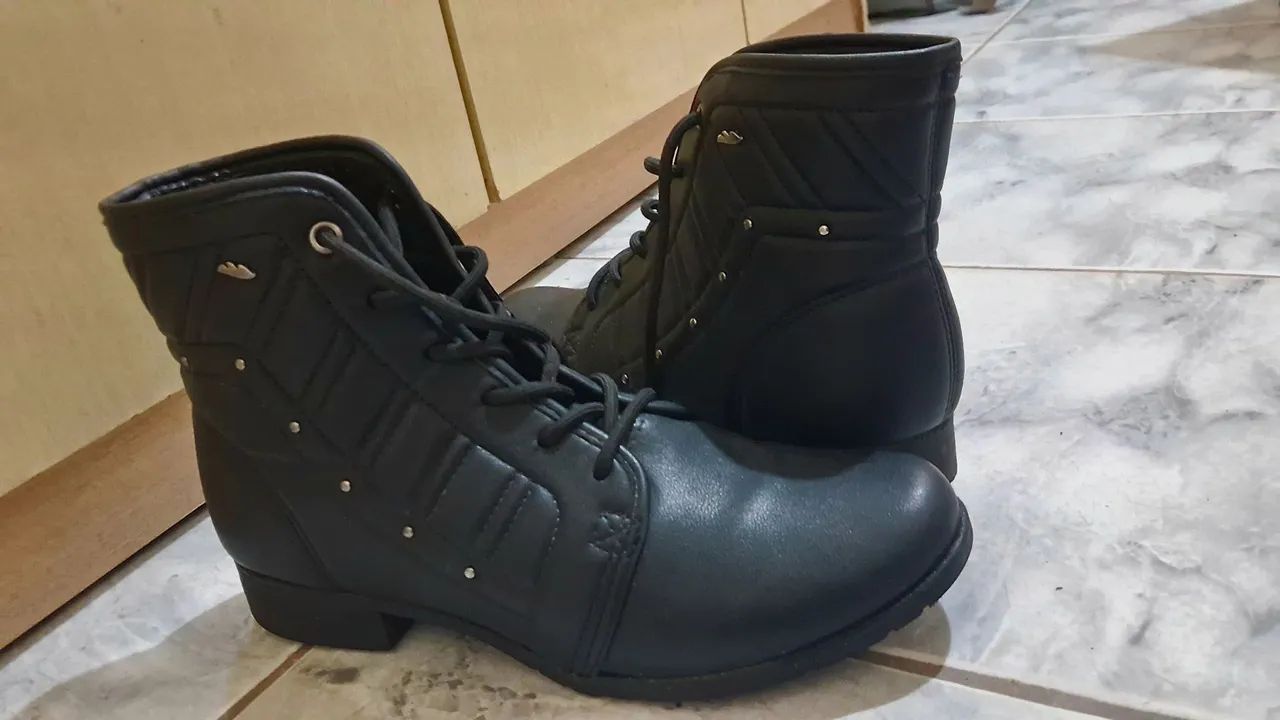 BOTA PRETA (cano curto) - Foto 2