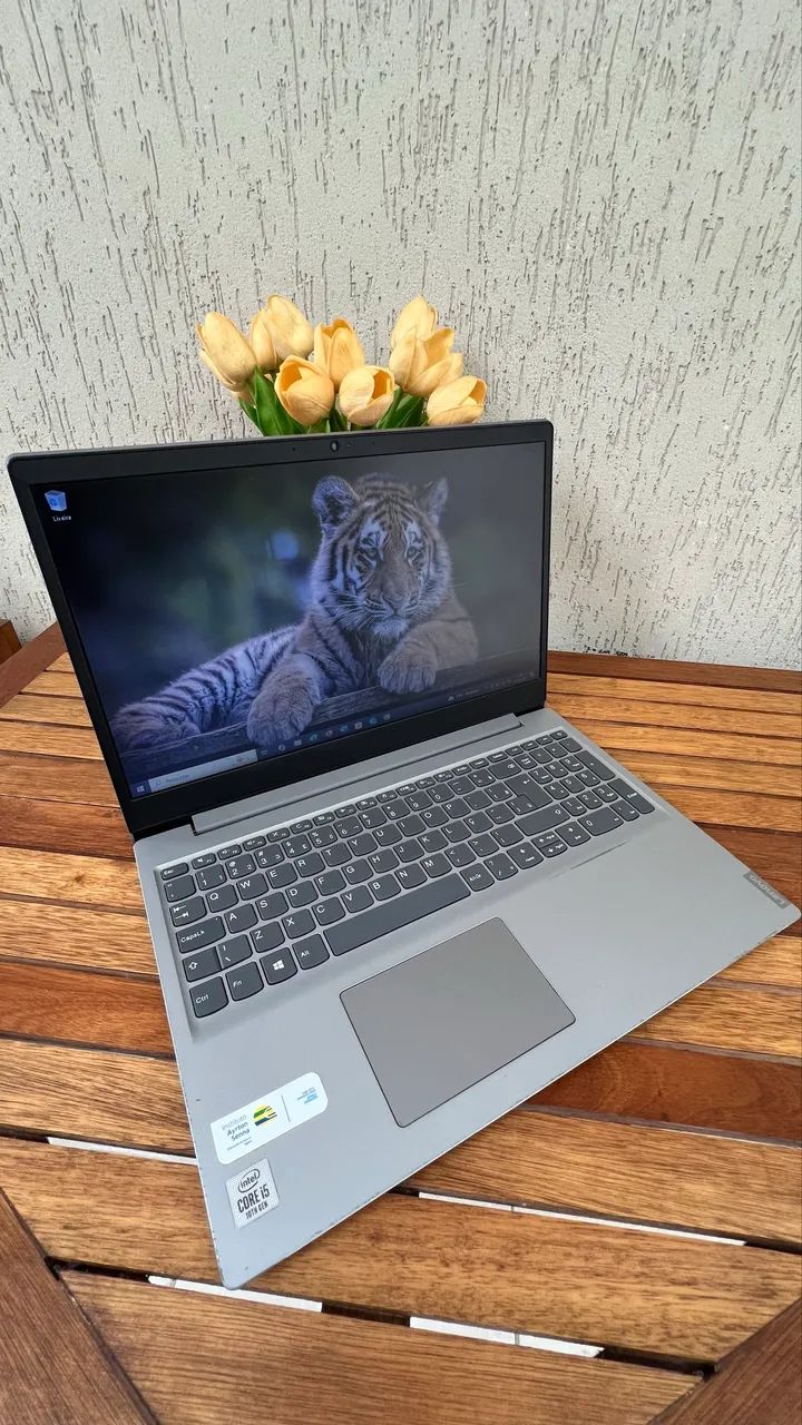 NOTEBOOK LENOVO IDEAPAD  i5 - 1Oª/8G RAM/SSD 128G/TELA 15,6/ Garantia + Nota Fiscal. - Foto 2
