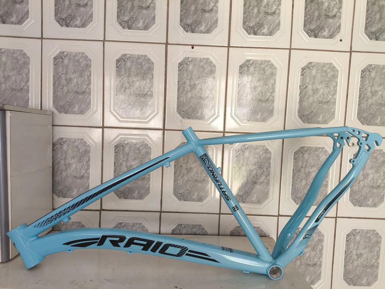 quadro de bicicleta raiox saturno 29 azul