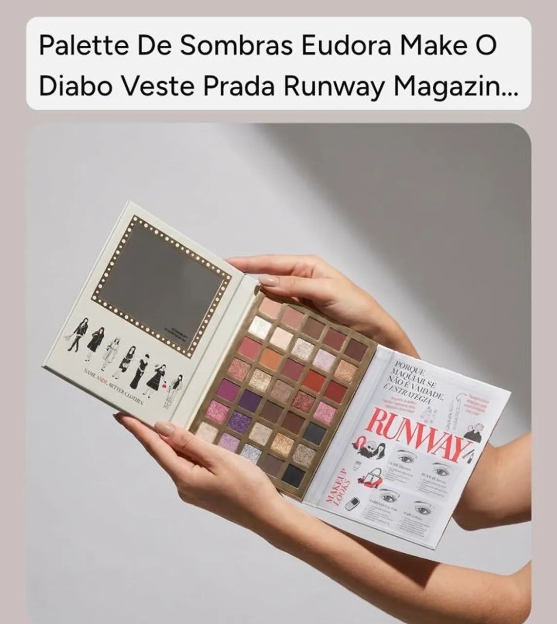Paleta o Diabo Veste Prada 2 Eudora - Foto 2