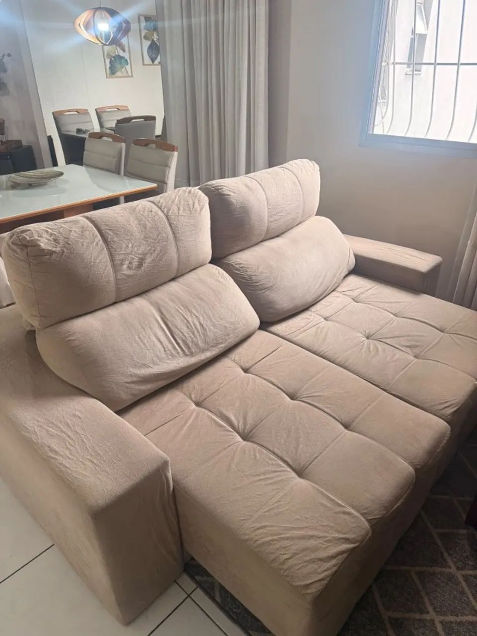 Sofá cama retrátil 2.00 metros novíssimo 