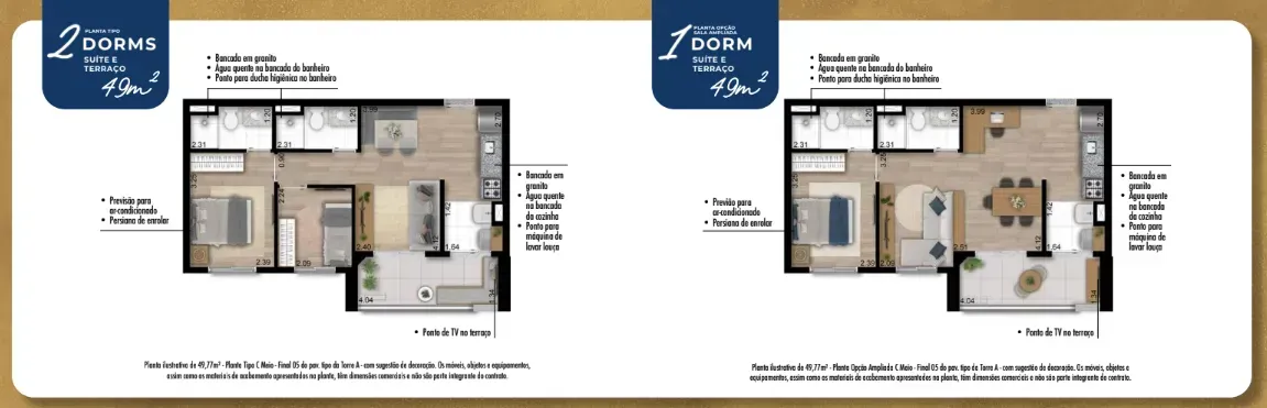 PLANTA 49m²