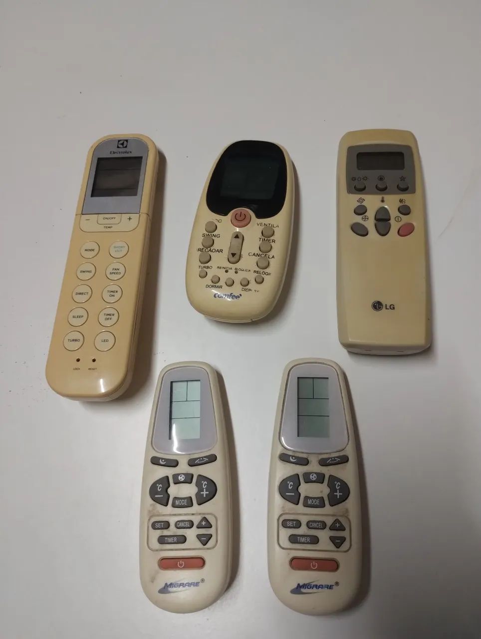 Controle remoto Ar condicionado 