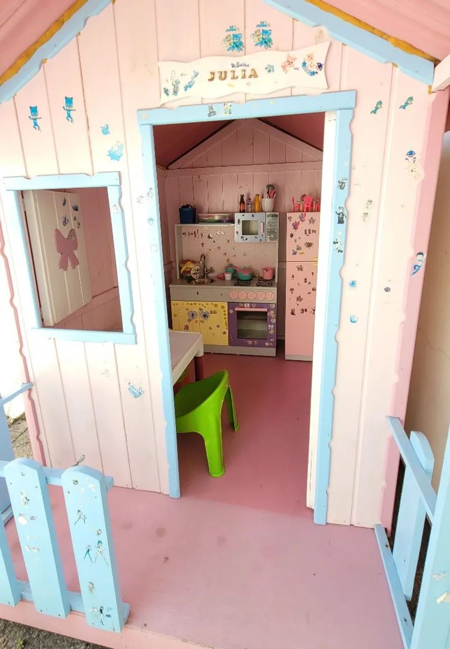 Casinha de boneca com móveis - Foto 2