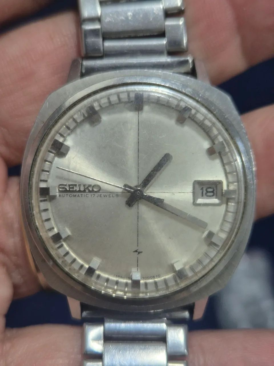 Relógio SEIKO SPORTMATIC AUTOMÁTICO -  DÉCADA 60  -  REVISADO