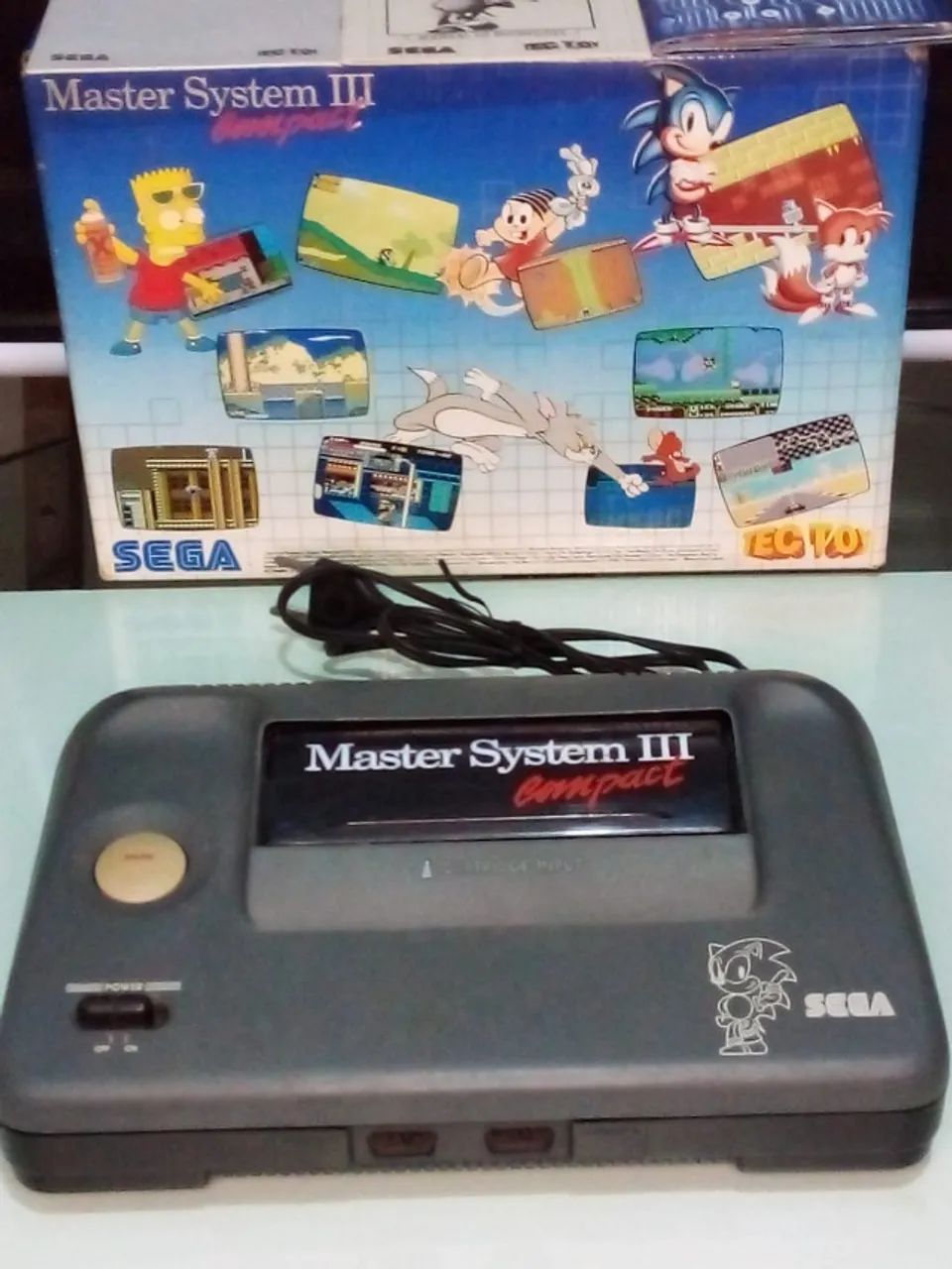 Console Master System III Compact - TecToy (Sonic na Caixa) - Foto 3