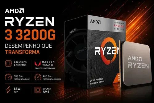 Processador Ryzen 3 3200g - Foto 2