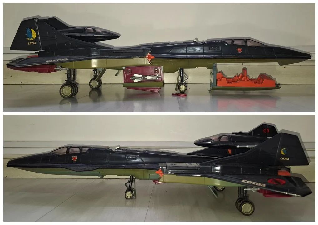 Aeroforça noturna GI JOE Comando em ação - com danos - Foto 2