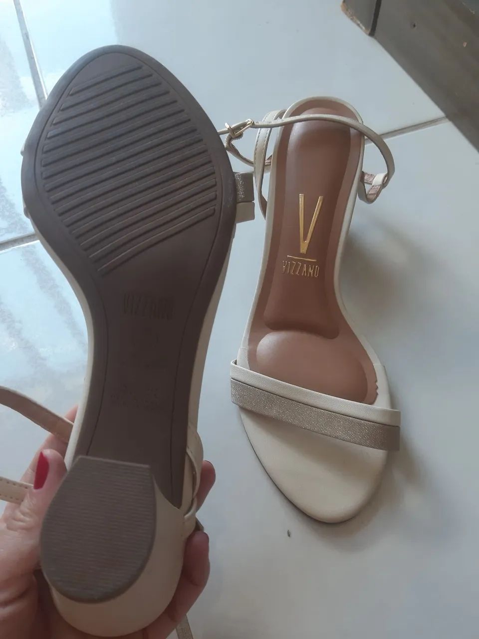 Sandalia vizzano off white  - Foto 4