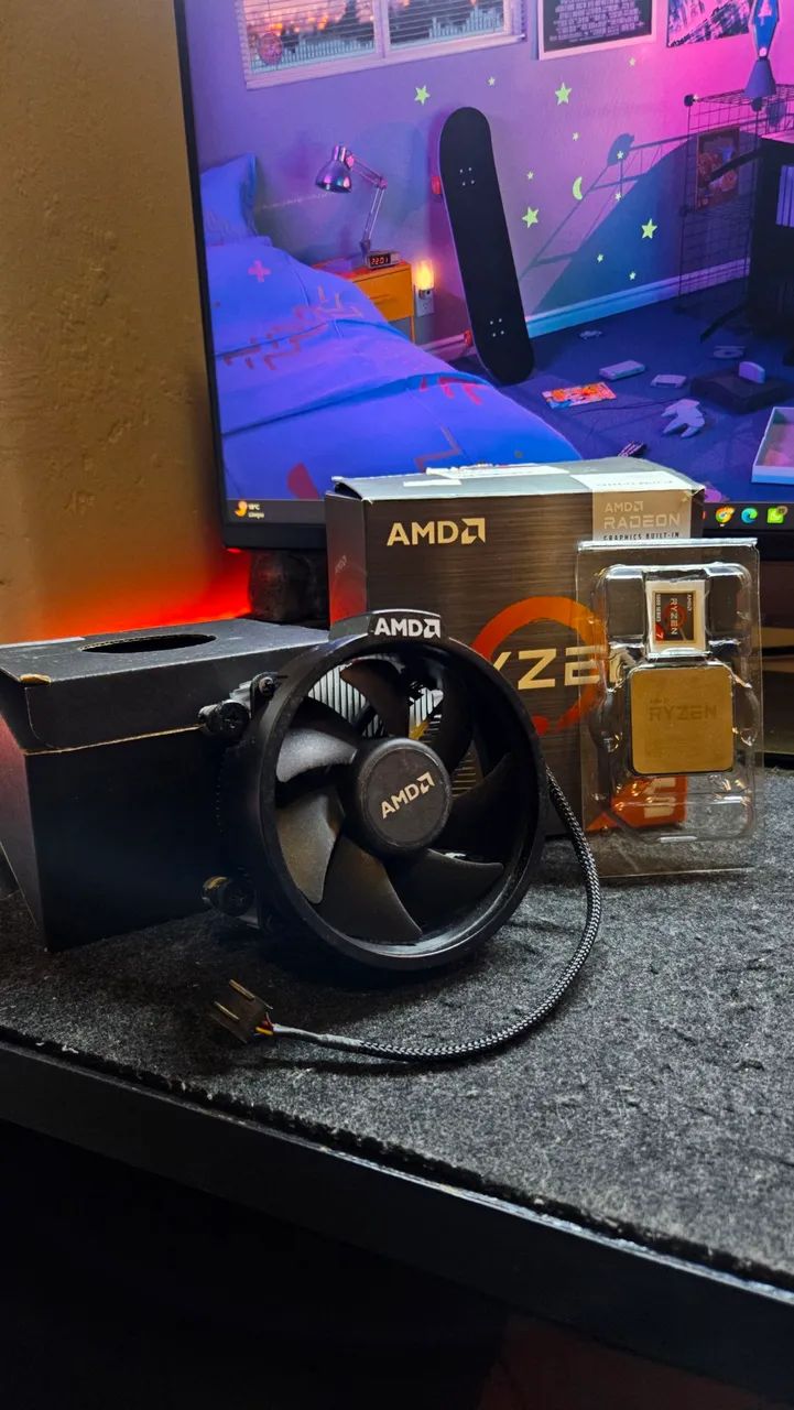 Processador AMD Ryzen 5 5600G - Vídeo Integrado - Foto 3