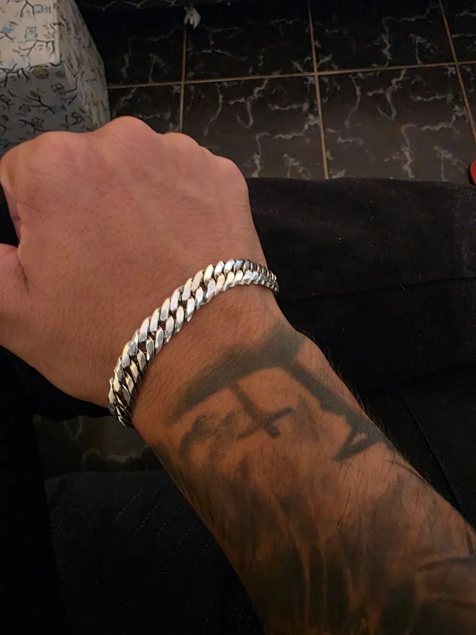 Pulseira de prata  - Foto 3