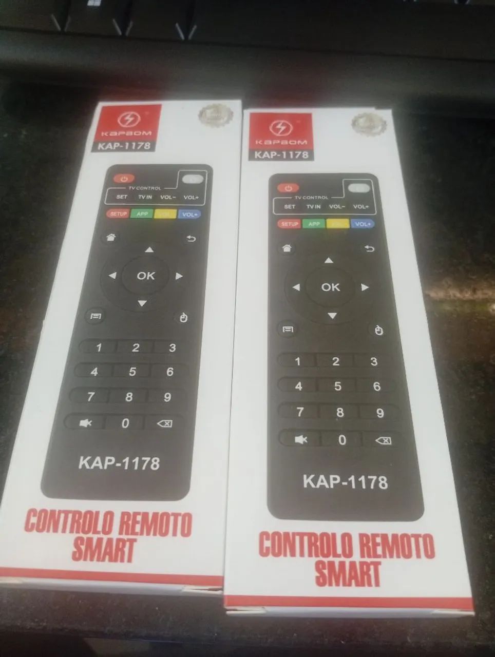 Controle universal pra tvbox