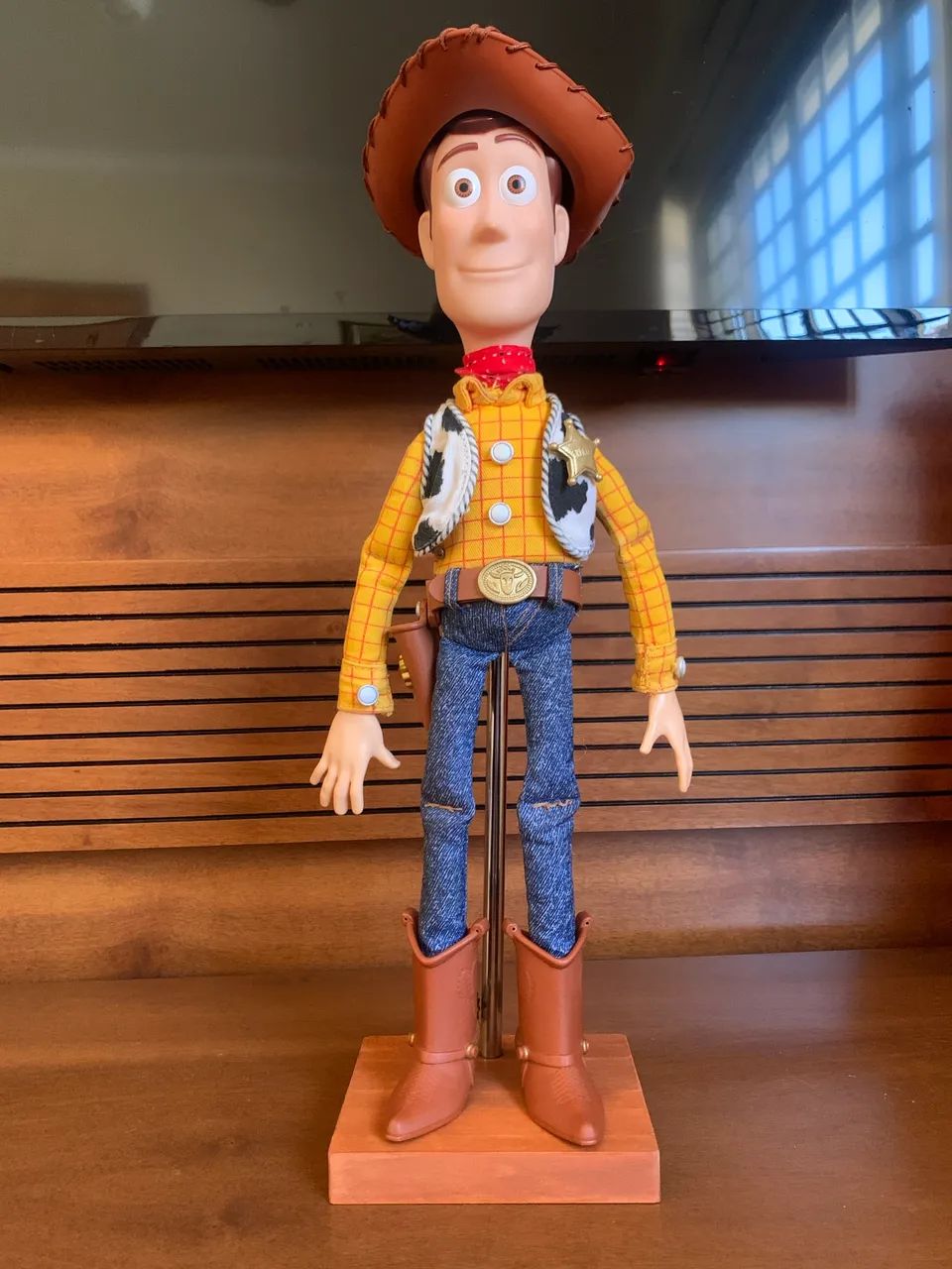 Toy Story suporte madeira e inox - Foto 2