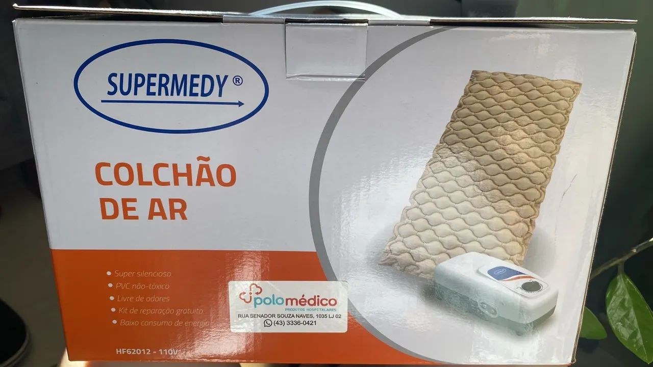 Colchao de ar , para cama solteiro.