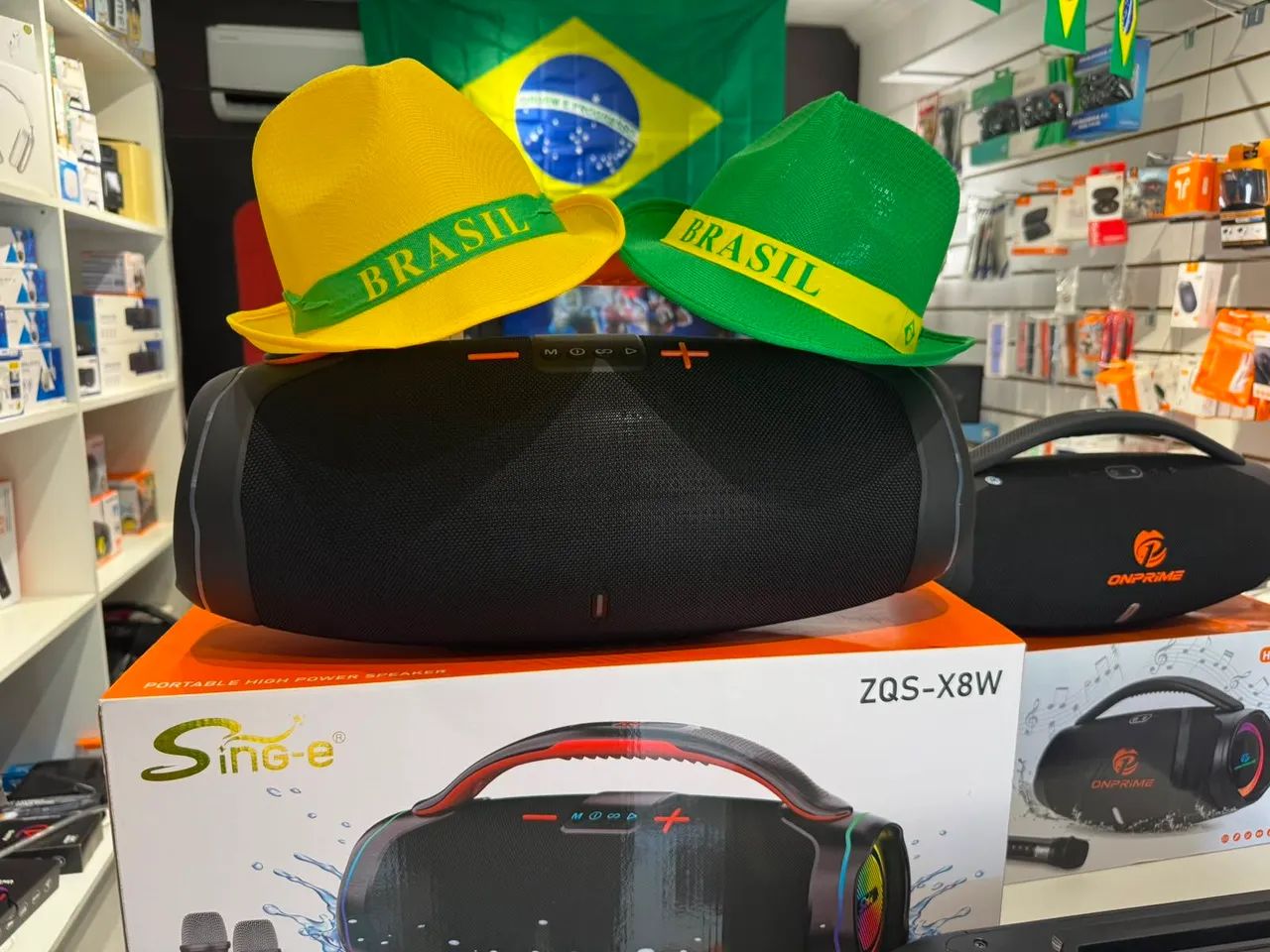SOM BLUETOOTH PORTÁTIL BOOMBOX  - Foto 2
