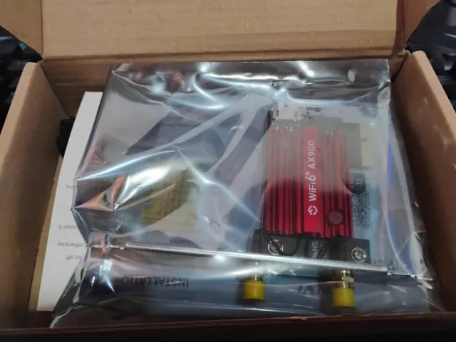 Adaptador Wi-Fi PCIe AX900 Wi-Fi 6 + Bluetooth