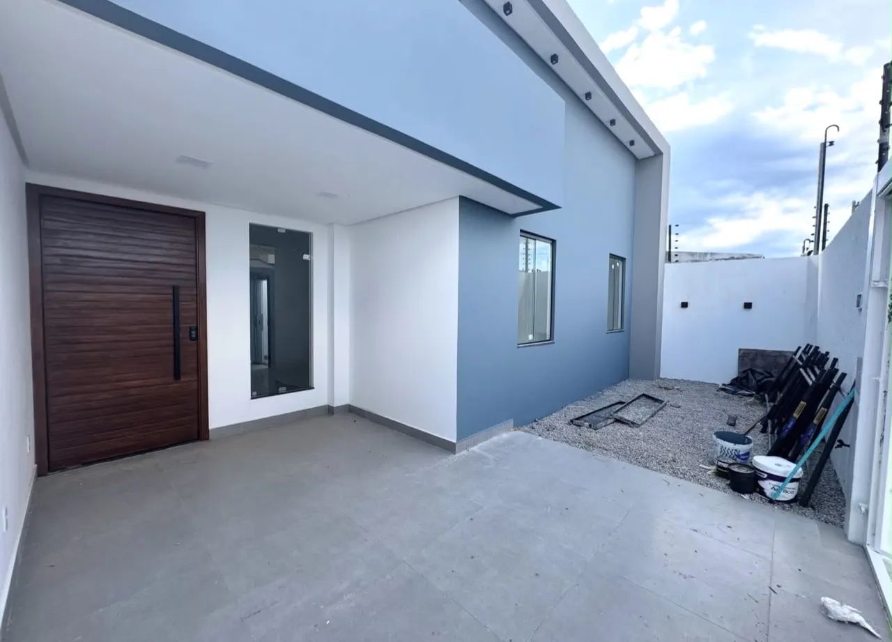 Casa com fechadura eletrônica 