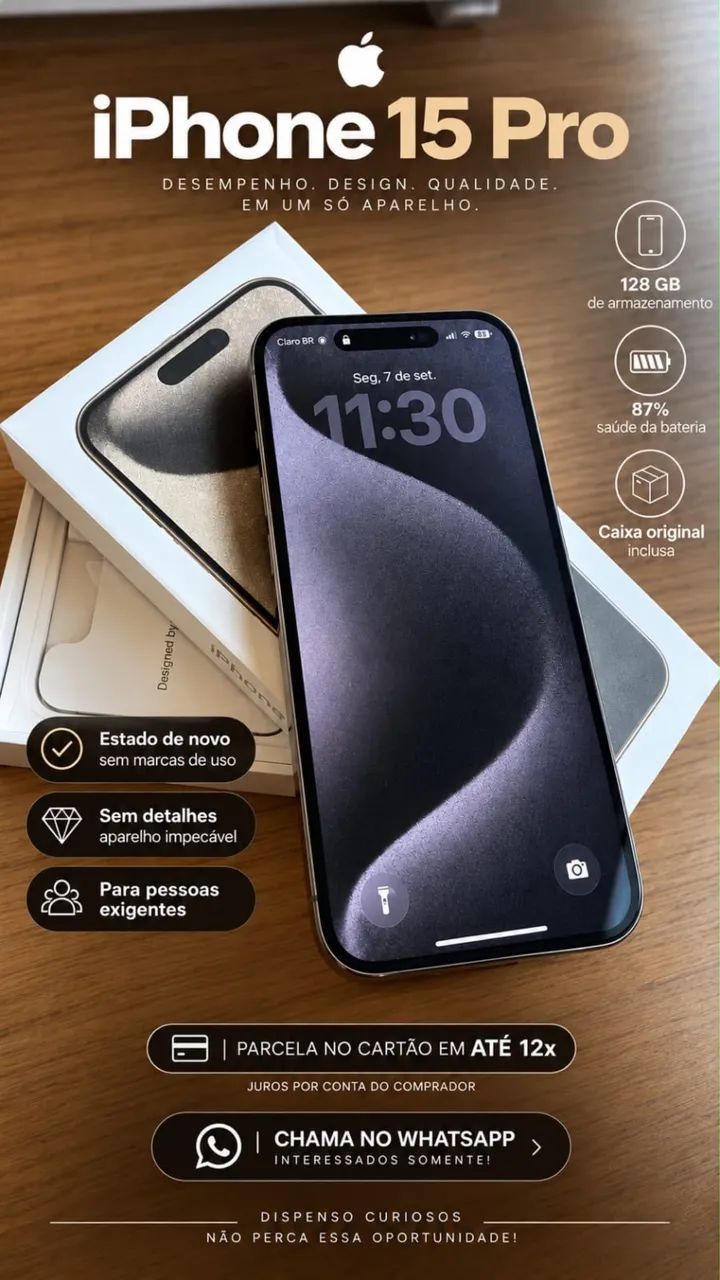 IPHONE 15 PRO - Foto 5