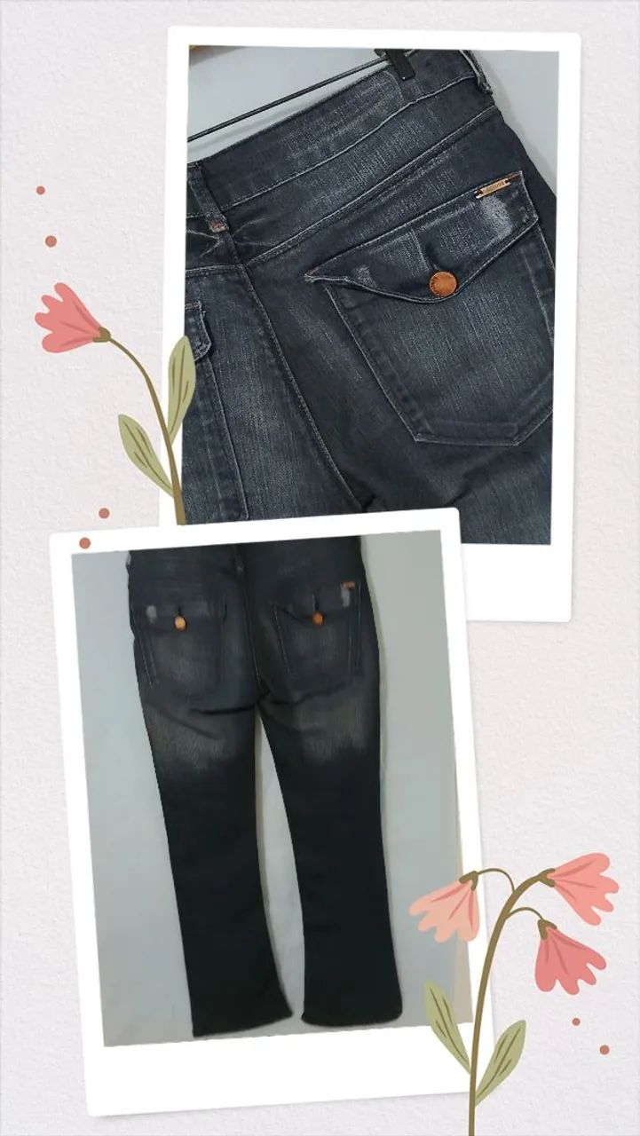 Calça jeans feminina tam 44 Bobstore  - Foto 4