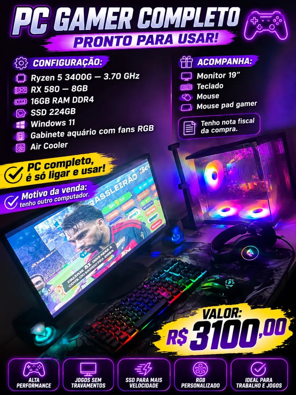 PC GAMER NOVO