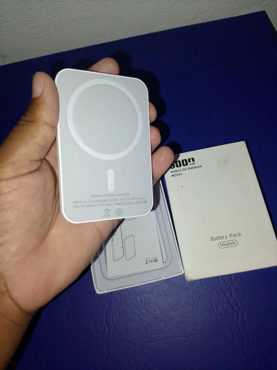 Carregador magnético pra iPhone 