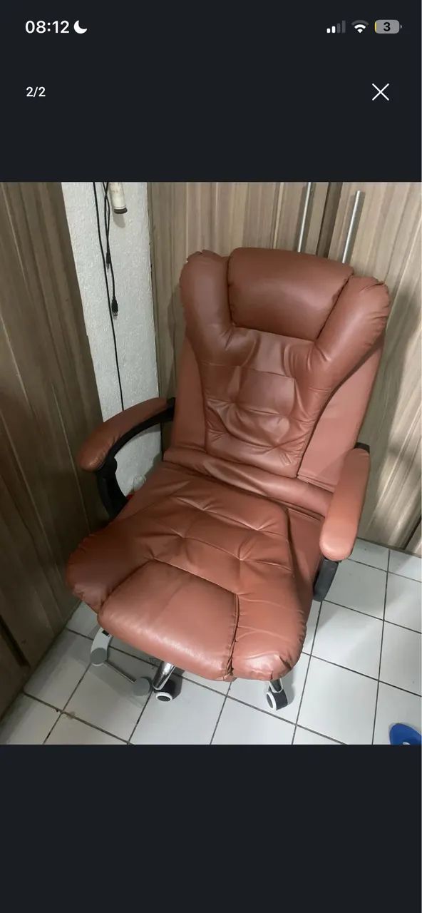 Cadeira de escritório presidente  - Foto 2