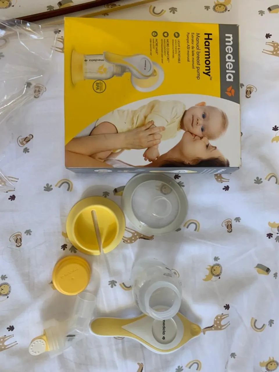 Bomba Tira-Leite Medela (manual - Harmony Flex) - Foto 4