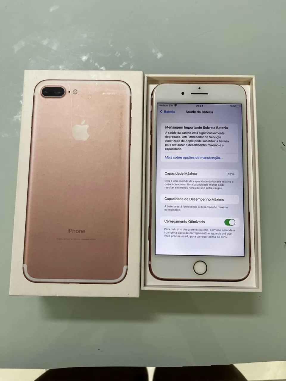 iPhone 7 Plus Rose Gold 128gb - Foto 4