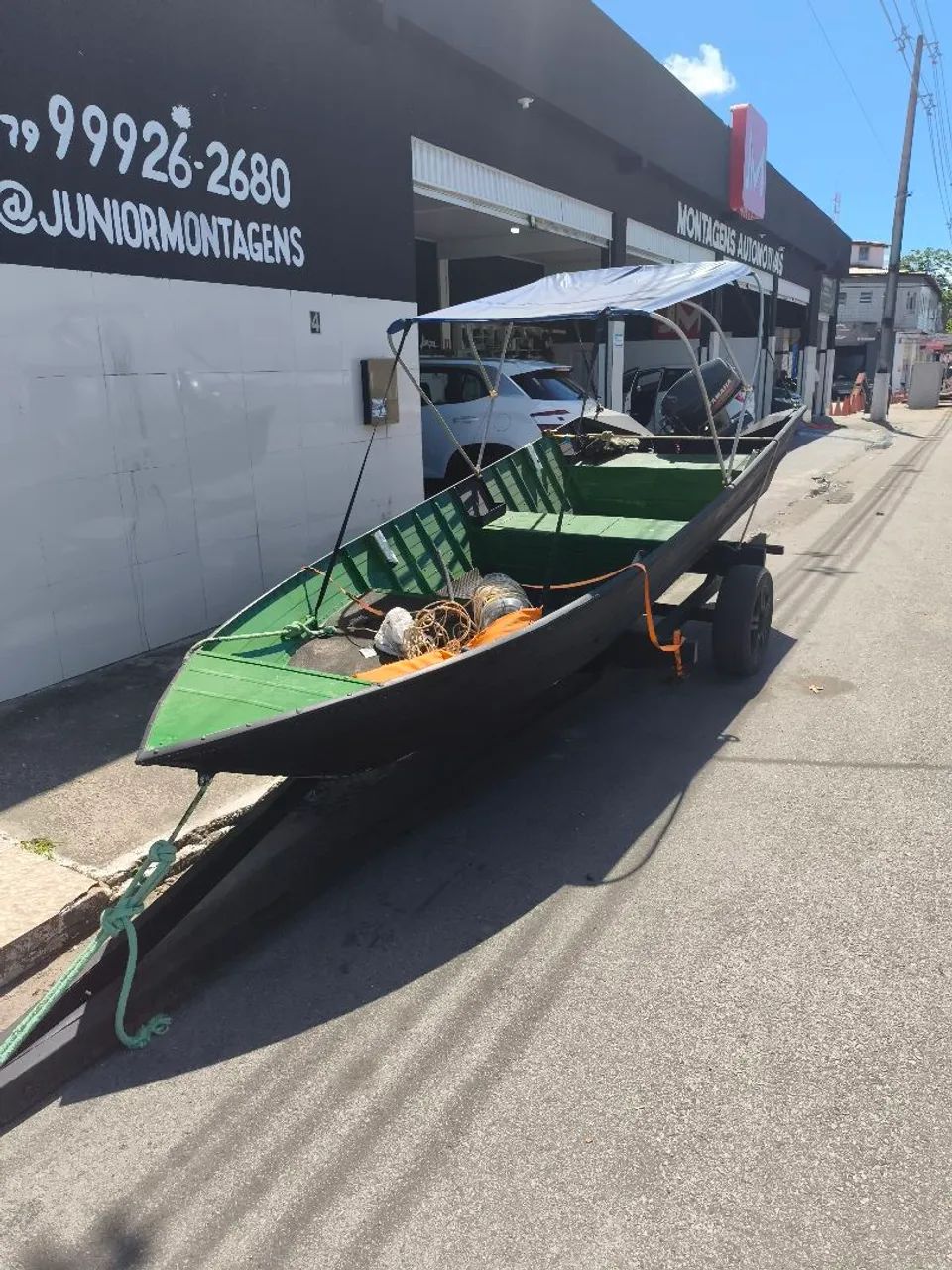 VENDE-SE BARCO, ÓTIMO PARA PESCAS!! 