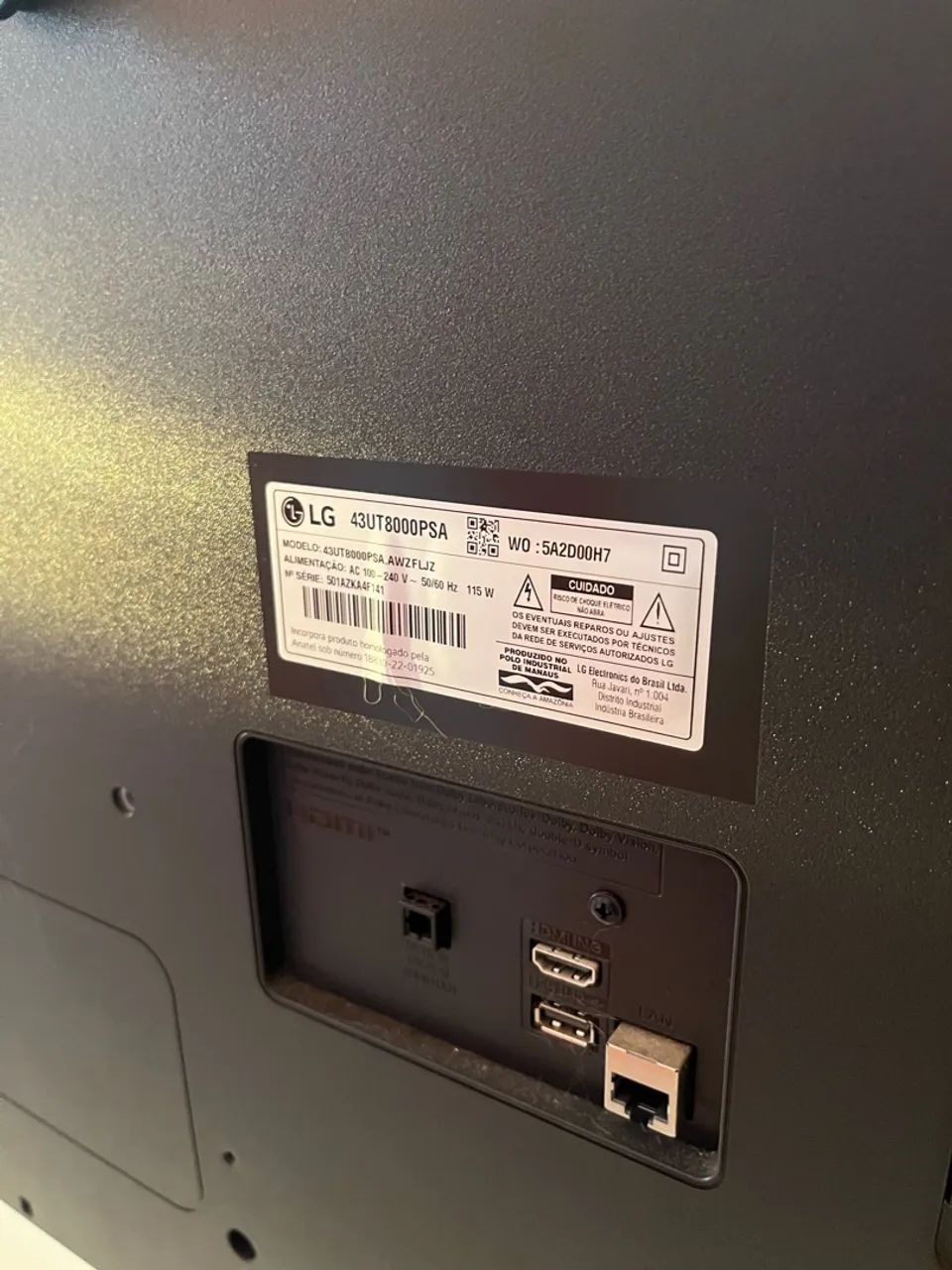 Smart TV LG 43 polegadas 4K UHD - Perfeito Estado - R$ 1.500 - Foto 4