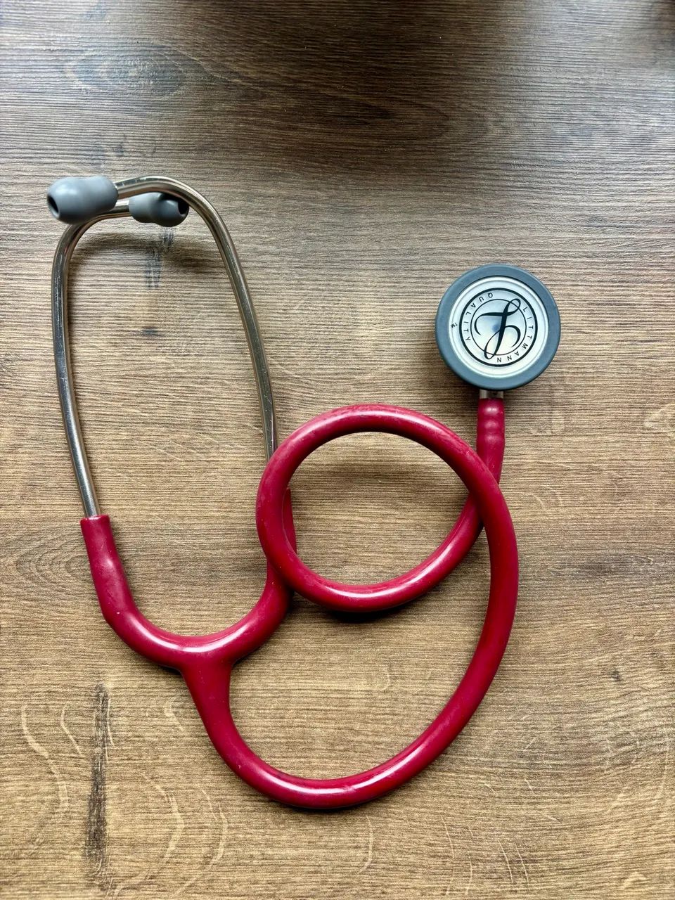 Estetoscópio Littmann Vinho Classic III - em estado de novo - Foto 4