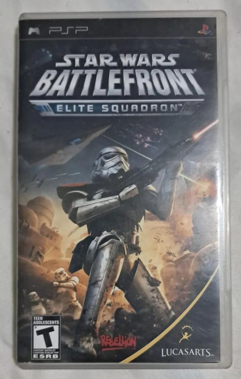Star Wars Battlefront: Elite Squadron PSP com caixa