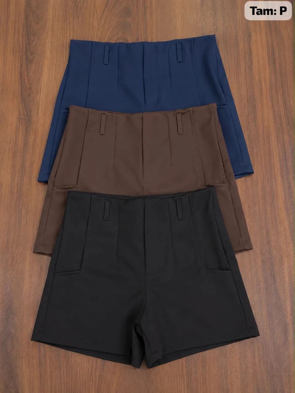 Shorts alfaiataria  - Foto 4
