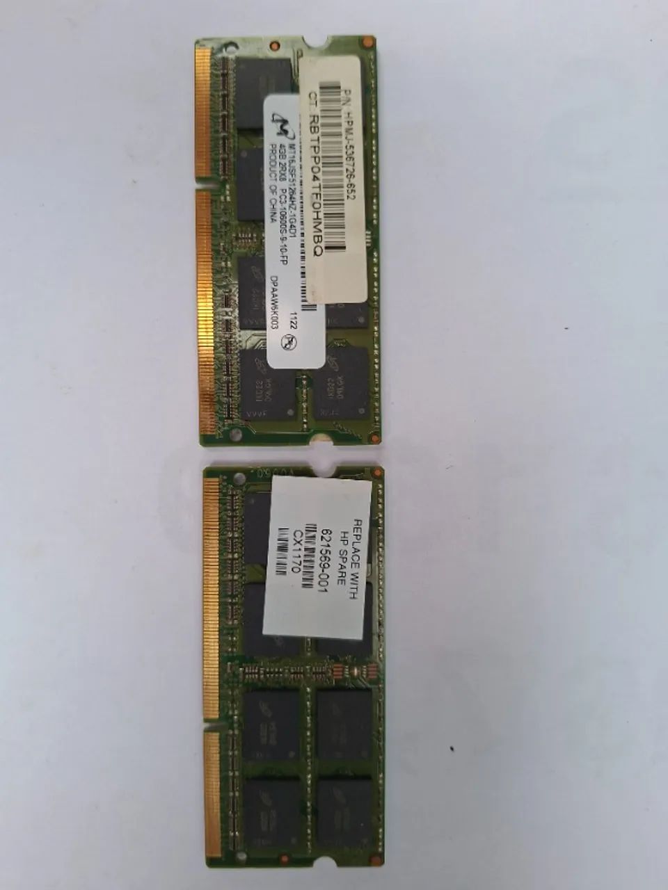 Memória notebook 