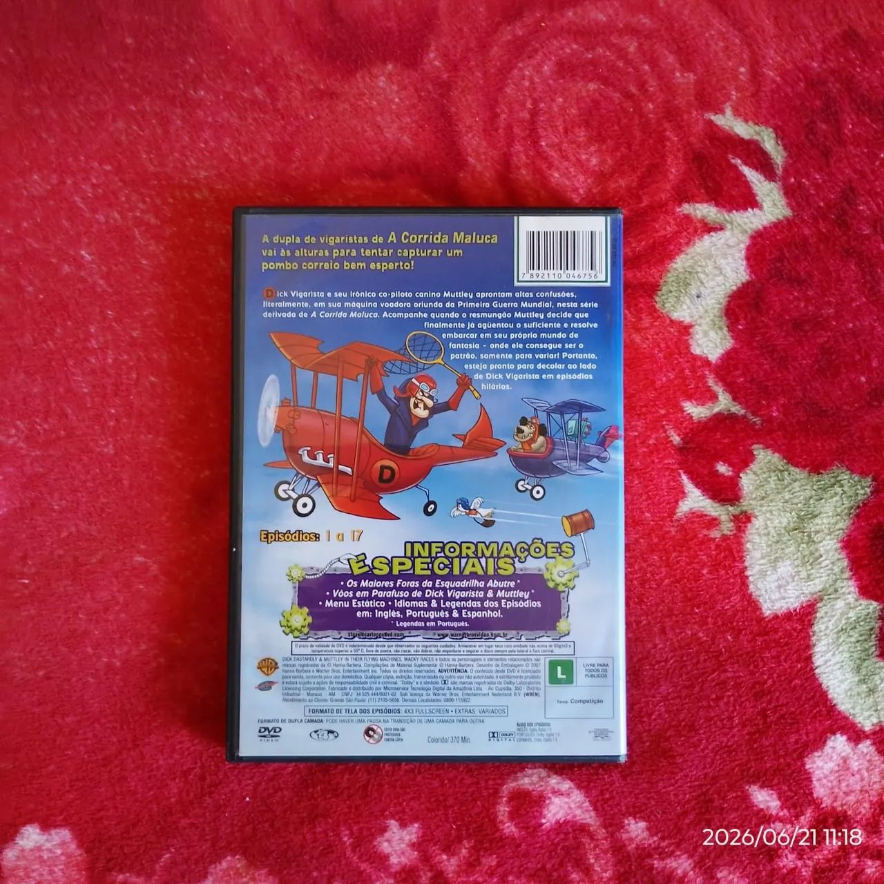 DVD DICK VIGARISTA E MUTTLEY - 3 Discos - Foto 2