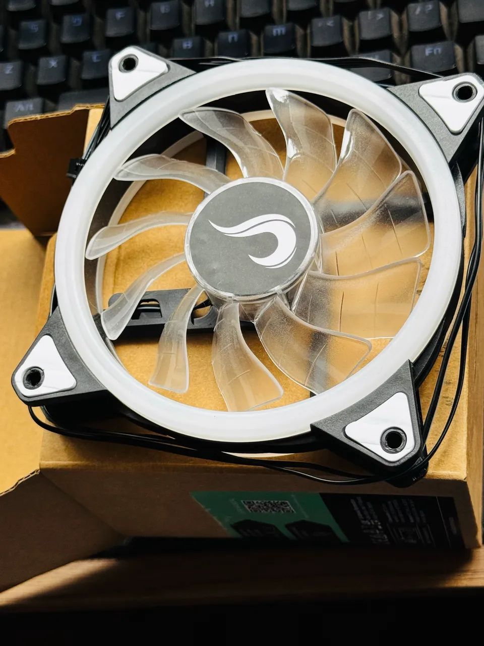 Fan/Ventoinha RiseMode Energy | Kit com 6 + Controladora ARGB - Foto 3