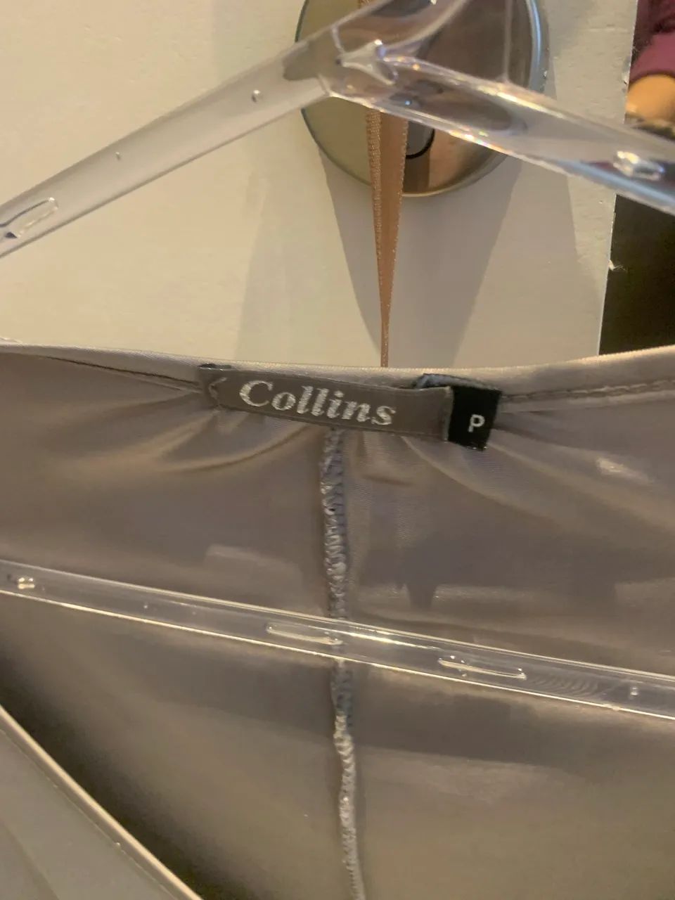 Blusa cinza malha fria - Foto 3