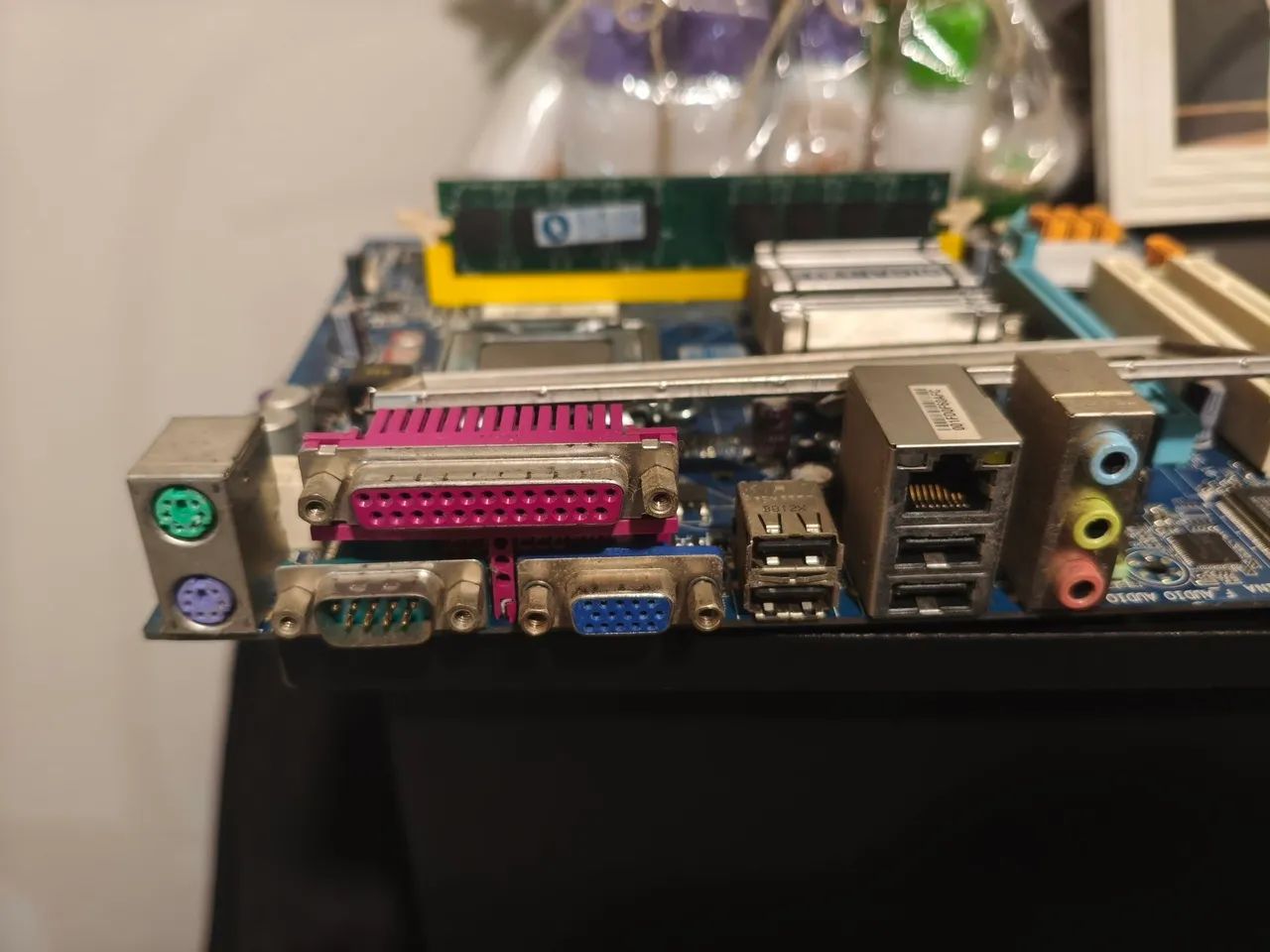 Kit Placa mãe processador e 2gb memoria - Foto 4