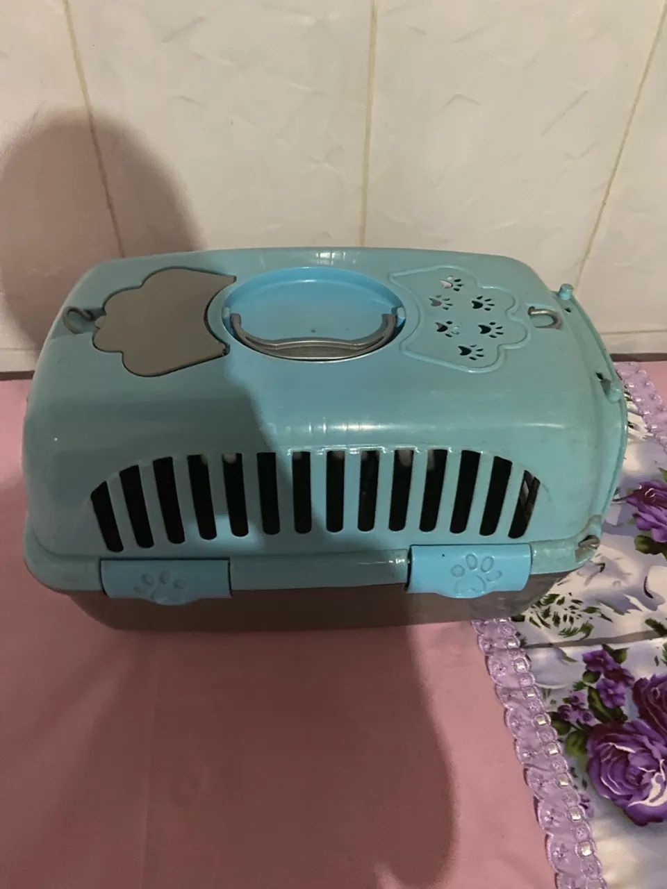 Caixa de transporte para gatos 